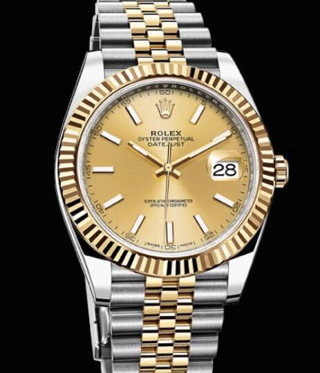 Rolex Oyster Perpetual Watches Datejust 41 126333 - 62613 Yellow Rolesor - Yellow Rolesor Bracelet